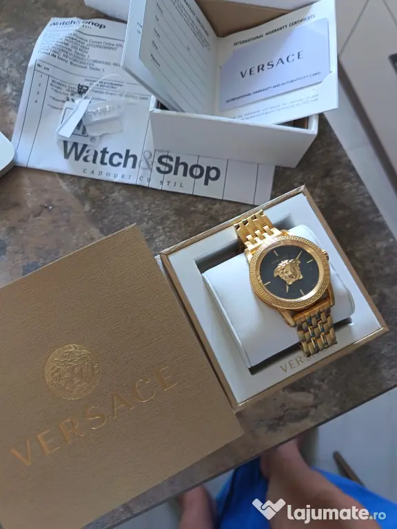 Ceas Versace Palazzo Empire Ediție limitata nou, factura