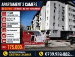 Sector 3 Apartament 3 camere Metrou 1 Decembrie mobilat si u