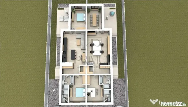 Duplex nou pe parter - Albina - zona foarte buna - posibilit - Albina (Timis)
