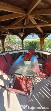 Masă și scaune de grădină 