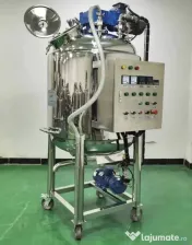 Mixere, reactoare și rezervoare pentru producția de cosmetice lichide 