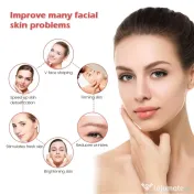 Aparat de Masaj Facial cu Vibratii Aplicare Crema Antiriduri Face Lift NOU 