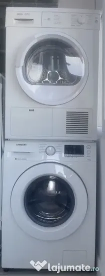 Combo: mașina Samsung+uscator Bosch