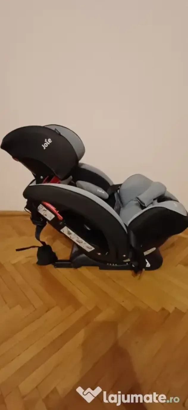 1. Scaun auto Joie Stages FX (0-25 kg) cu ISOFIX – Stare excelentă