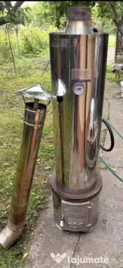 Vând boiler pe lemne capacitate 70 litri 