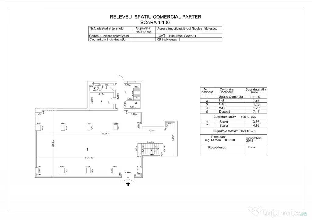 Spatiu Comercial | Central Premium | Investitie | Bd. Nicola