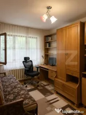 Apartament 4 camere, decomandat, etajul 1, balcon, Manastur