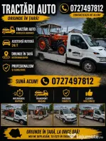 Tractări Auto Oriunde în Țară | 24/7