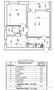 2 camere, 6/10, anvelopat, -Drumul Taberei-Romancierilor 