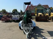 Miniexcavator pe senile JPC HT12 + remorca, 1 tona, 2023 