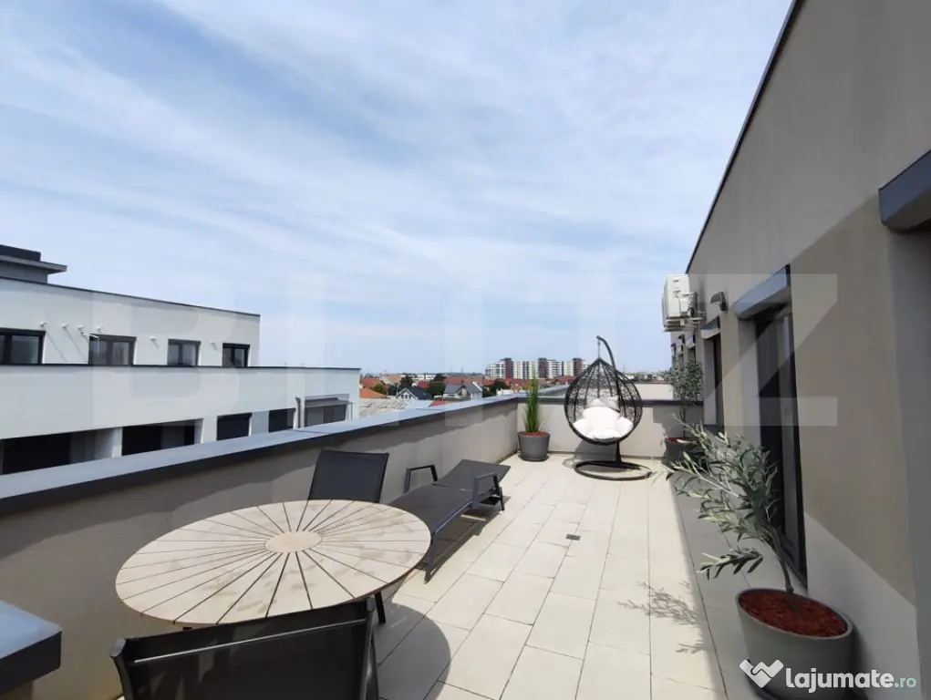 Penthouse 3 camere, terasa 40 mp, prima inchiriere,Anastasia