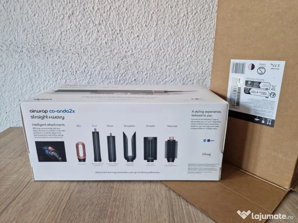 Dyson Airwrap co-anda2X Straight+Wavy