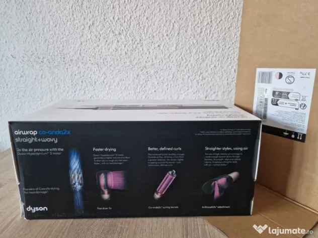 Dyson Airwrap co-anda2X Straight+Wavy