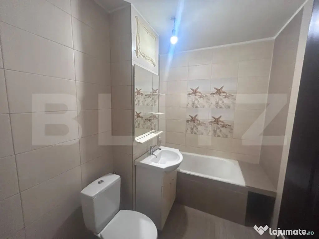 Apartament 2 camere decomandate, 49 mp, etaj 3, zona Cornito