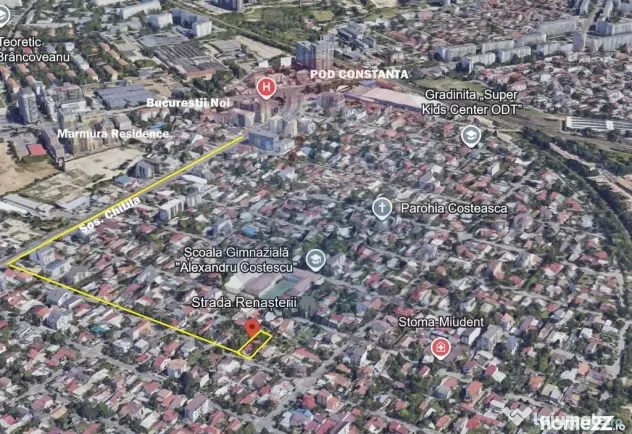 Teren dezvoltare imobiliară | 484 mpI Bucurestii Noi Sec...