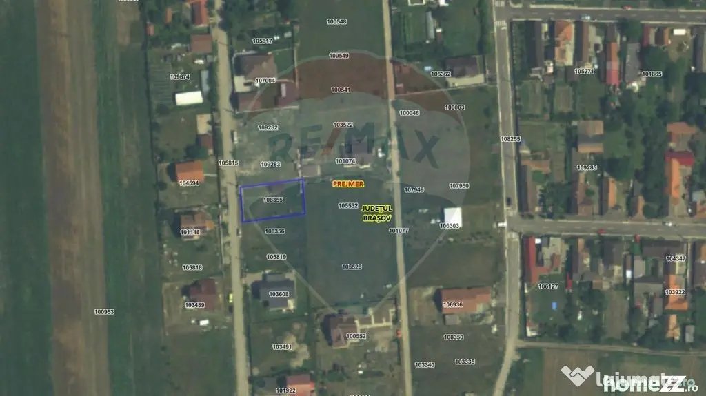 Teren intravilan 609 mp | Împrejmuit | Branșat la utili...