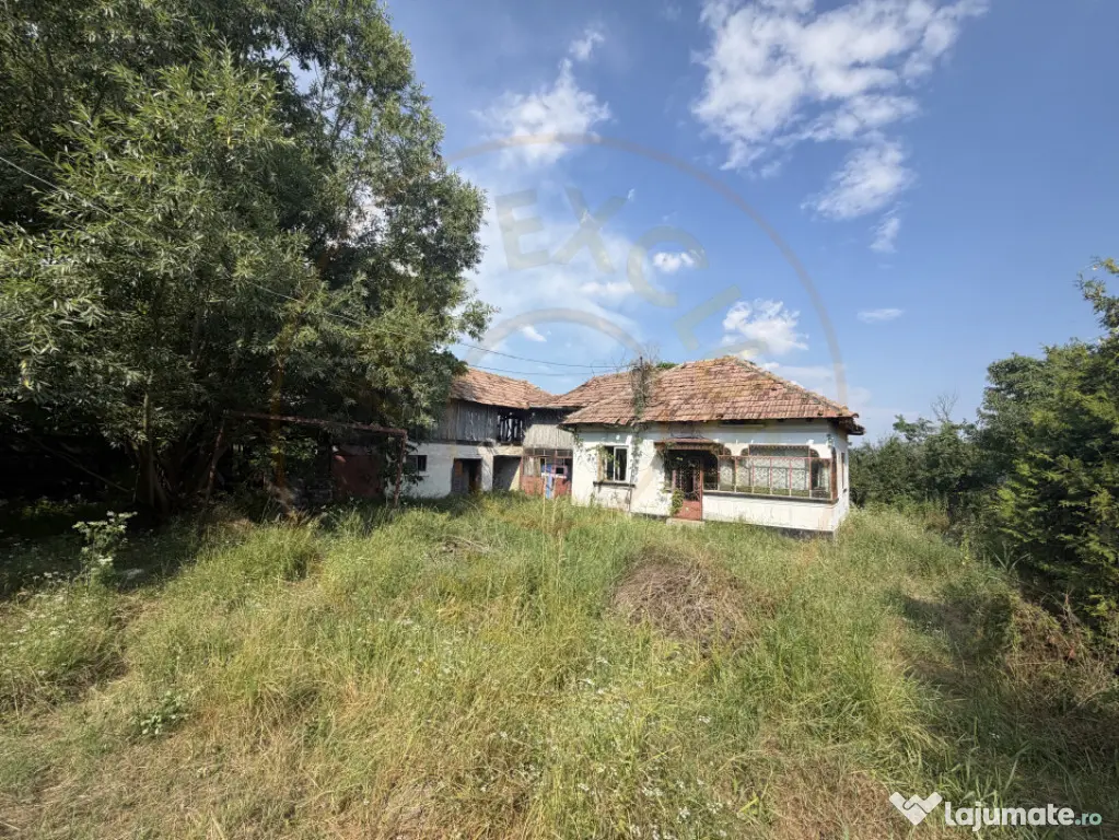 Casă bătrânească + teren 1.032 mp, Purcăreni, Argeș