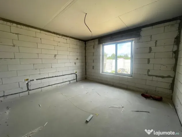 Casa noua pe parter, 107 mp utili, incalzire in pardoseala,