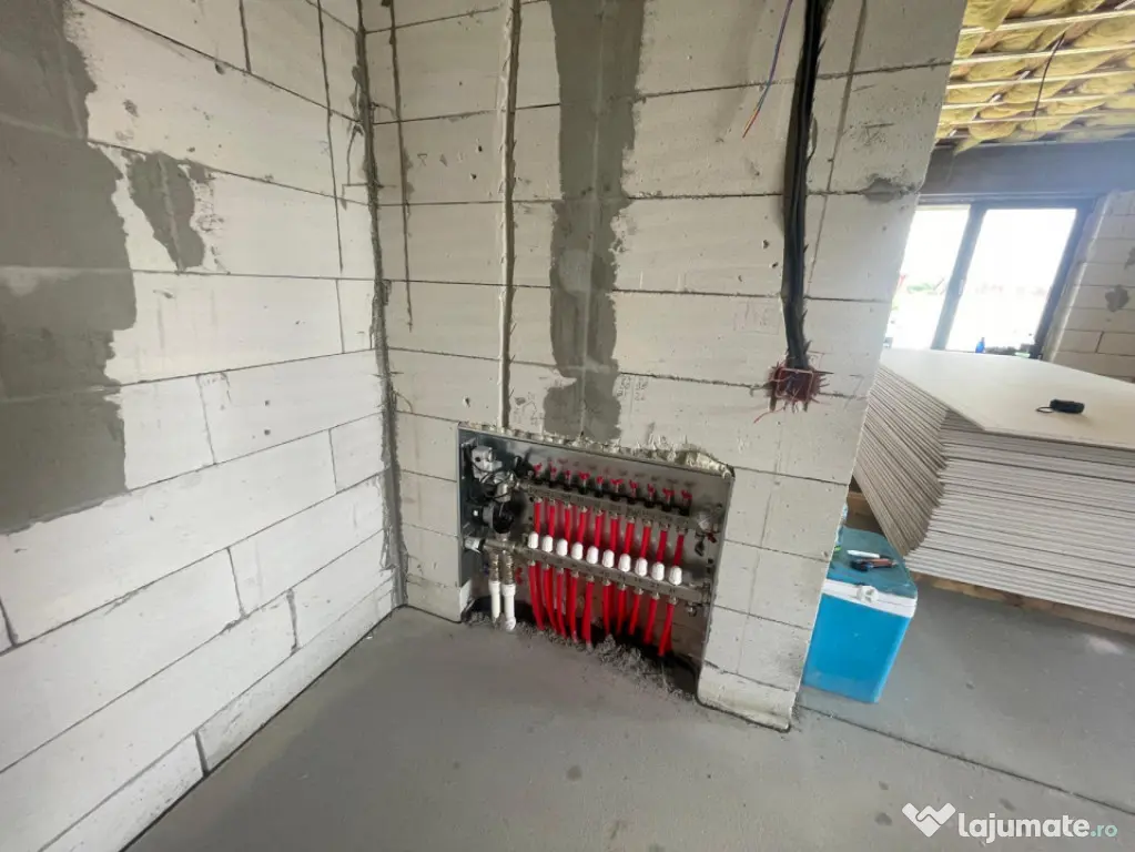 Casa noua pe parter, 107 mp utili, incalzire in pardoseala,