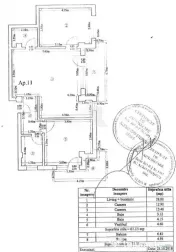 Otopeni, Central, Apartament 3 camere, 78,88mp, loc parcare, 