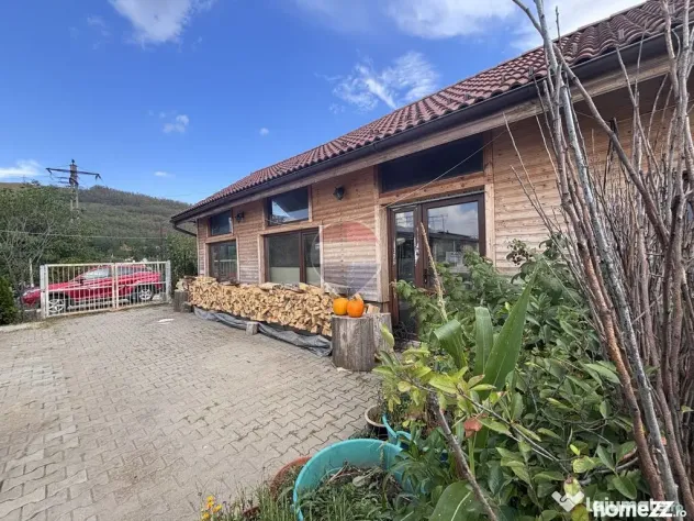 Teren 9,500 mp cu sere si utilitati langa DN 14 - Sura Mare (Sibiu)