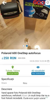 Polaroid 600 OnesStep autofocus