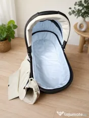 Carut 3 în 1 Krausman Rider Soft Brown - Testat ADAC - Complet și Funcțional