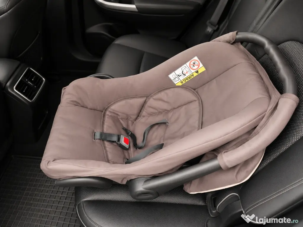 Carut 3 în 1 Krausman Rider Soft Brown - Testat ADAC - Complet și Funcțional