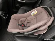 Carut 3 în 1 Krausman Rider Soft Brown - Testat ADAC - Complet și Funcțional
