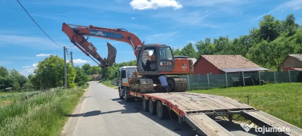 Inchiriere Utilaje constructii: Excavator, MIniexcavator, Buldoexcavator, Dumper
