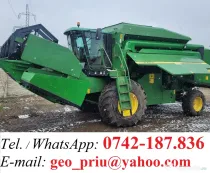Combina agricola John Deere 2256, an 2001, AC, header 5,50 metri. IMPORT