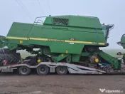 Combina agricola John Deere 2256, an 2001, AC, header 5,50 metri. IMPORT 
