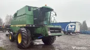 Combina agricola John Deere 2256, an 2001, AC, header 5,50 metri. IMPORT 