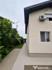 Casa individuala,mobilata/utilata teren 500 mp,asfalt. 