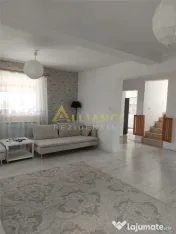 Casa individuala,mobilata/utilata teren 500 mp,asfalt. 