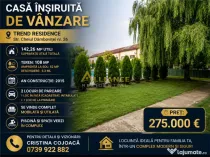 TREND RESIDENCE Vila Insiruita P 1 M 4 Camere 2 Bai Mobilata