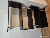 Biblioteca / despartitor camera, Homcom,4 niveluri,80 x 30 x 145 cm