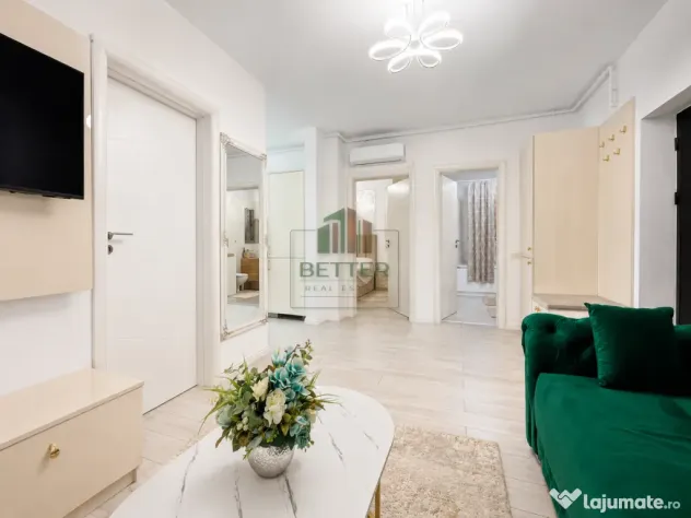 Apartament 3 camere, mobilat și utilat – Sky Garden Residence, Popești-Leordeni