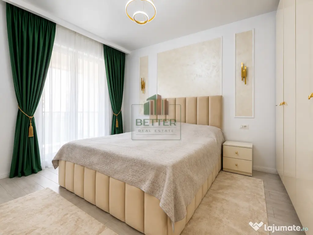 Apartament 3 camere, mobilat și utilat – Sky Garden Residence, Popești-Leordeni