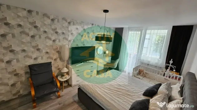 Apartament 3 camere, centru, mobilat si utilat