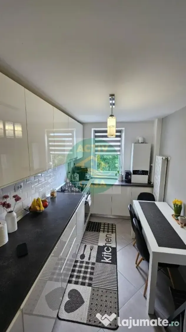 Apartament 3 camere, centru, mobilat si utilat