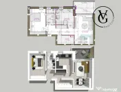 Apartament cu 2 camere - Complex Rezidential - Blue Bike Ede