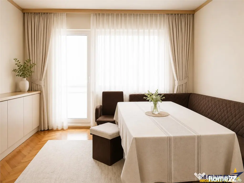 Apartament 3 camere, insorit, etaj2, balcon, loc parcare,inc