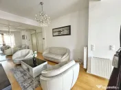 Vand set Mobexpert piele naturala canapea si doua fotolii 