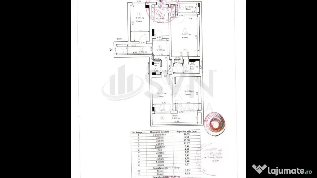 Apartament 3 camere I Dorobanti I 90 mp