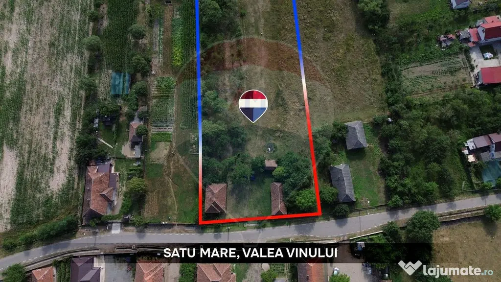 Casă cu teren 5.447 mp și dublu acces | Valea Vinului