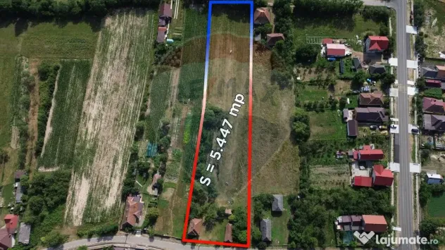 Casă cu teren 5.447 mp și dublu acces | Valea Vinului