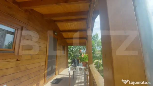 Cabană cu teren de 18 ari, livadă–o adevărată oază d