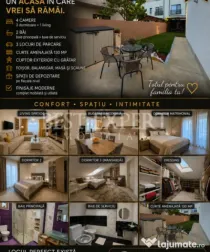 ???? Casă Premium P+1+M | 4 Camere | 3 Parcări | Curte 130