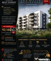 ???? 2 Camere | BONUS Parcare la orice avans | Direct Dezvol 